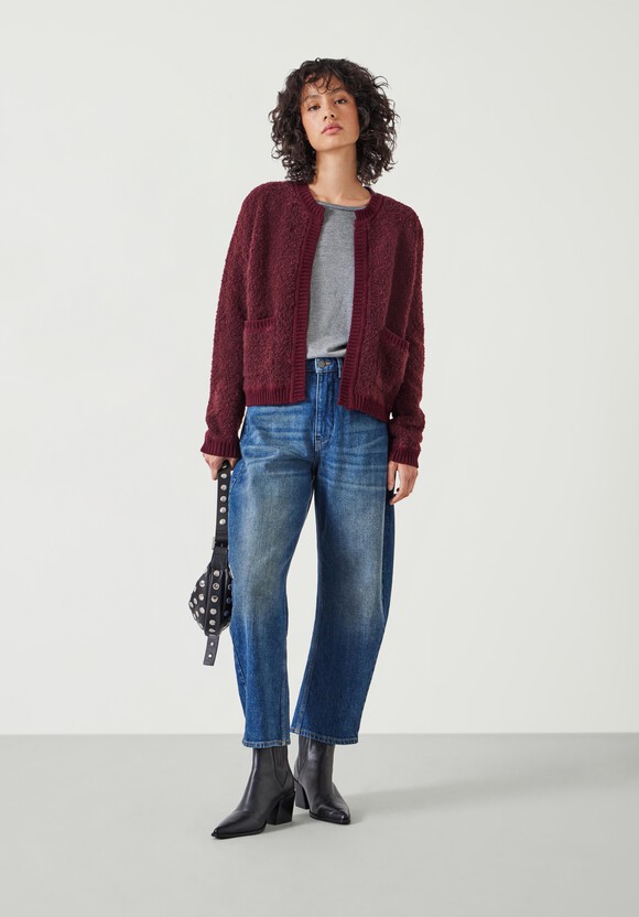 Tai Boucle Cardigan