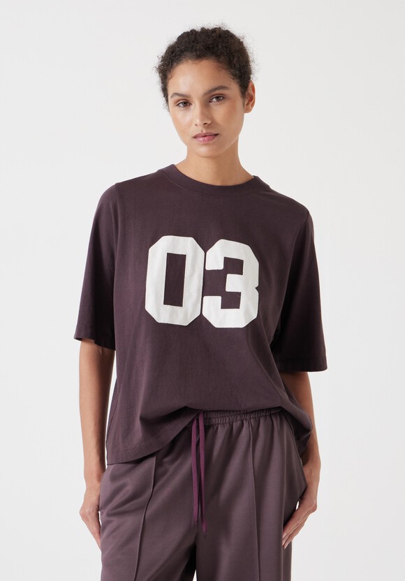Collegiate Graphic Cotton T-Shirt