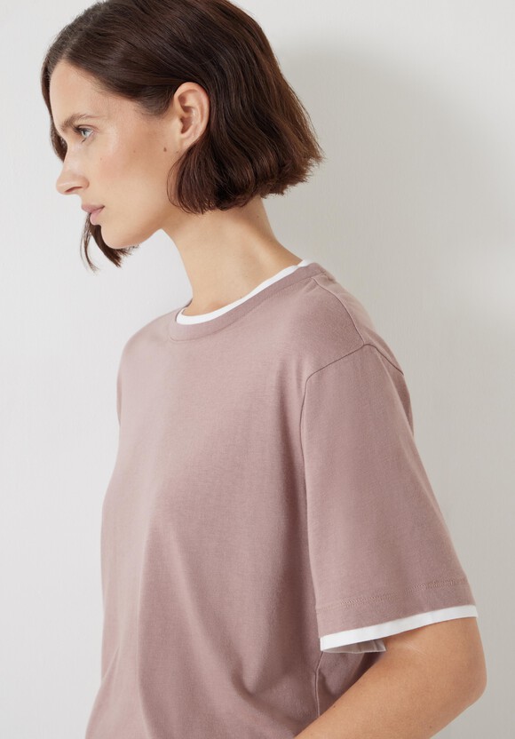 Contrast Layer T-Shirt