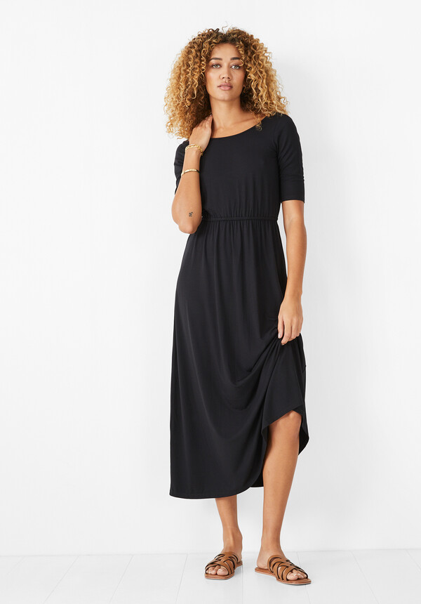 Elisa Jersey Midi Dress