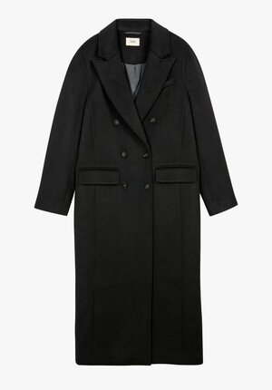 Miranda Double Breasted Wool Blend Coat
