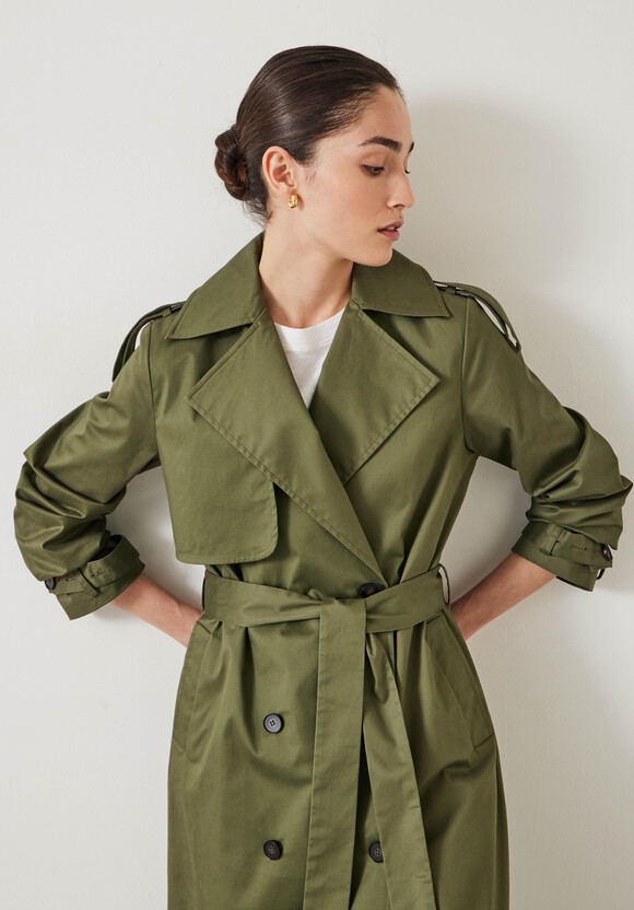 Stella Long Trench Jacket