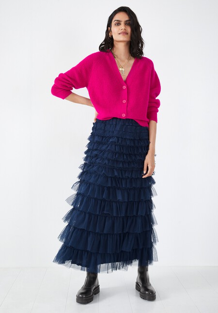 Florence Ruffle Jersey Skirt