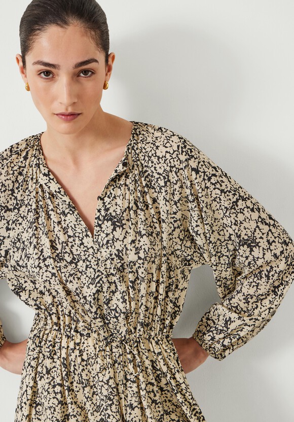 Sara Gathered Mini Dress