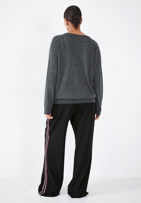 Millie Wide Leg Stripe Jogger