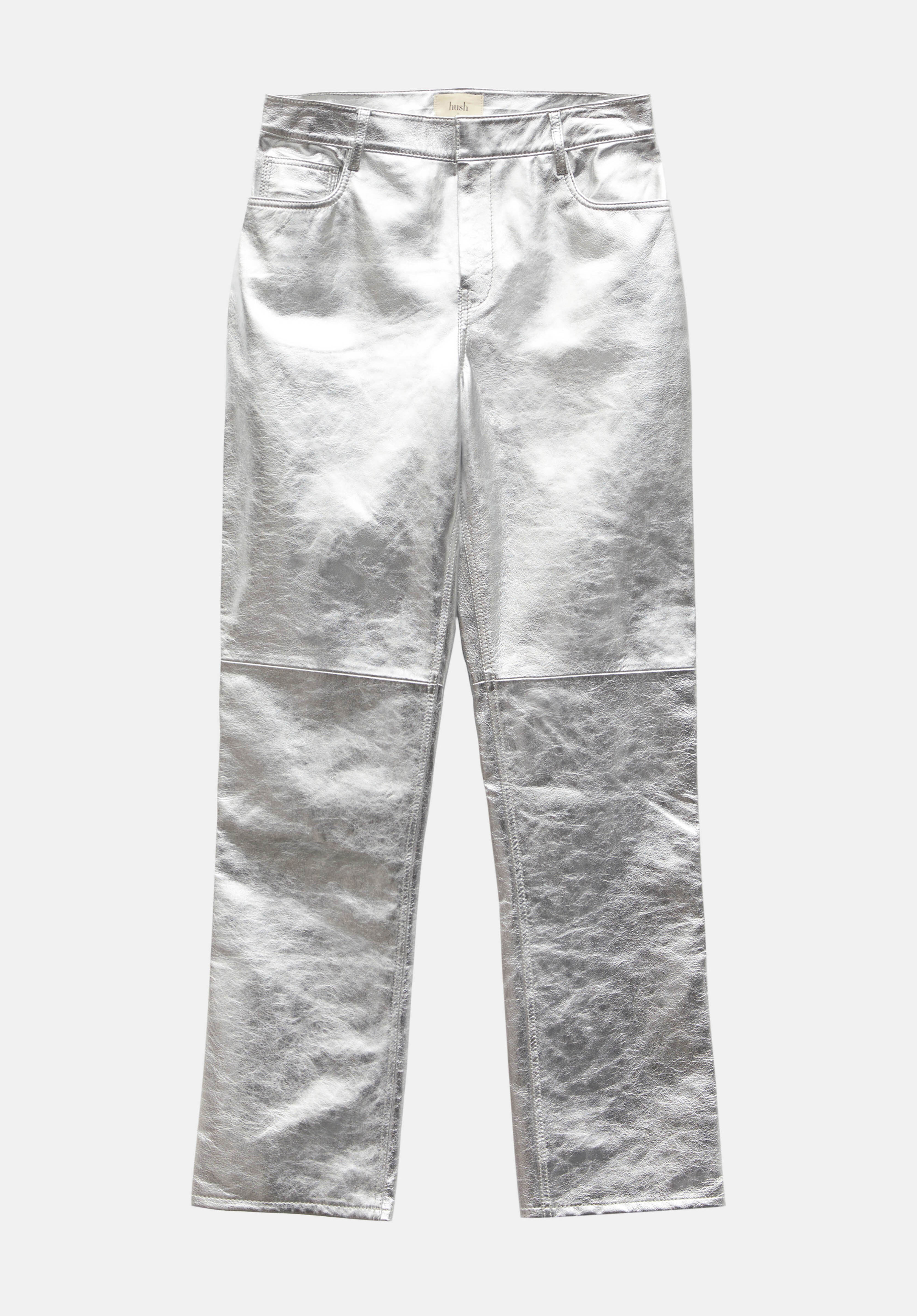 JULIUS Coating Gasmask Pants（Silver） -FASCINATE