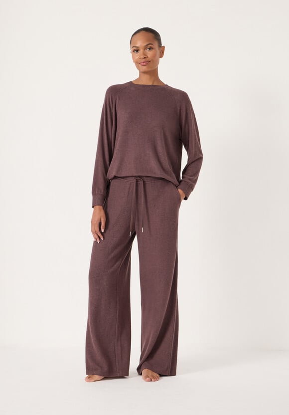Elle Supersoft Wide Leg Joggers