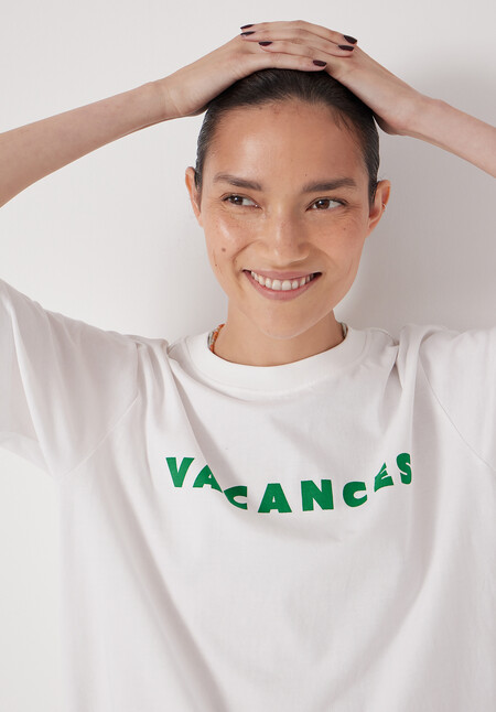 Vacances Graphic Cotton T-Shirt