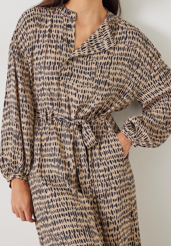 Camila Relaxed Print Midi Dress