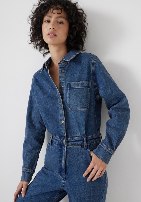Agnes Denim Jumpsuit
