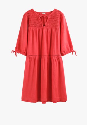 Odilon Smocked Mini Dress