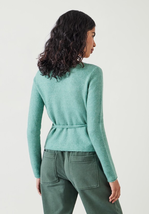 Blake Slim Wrap Cardigan