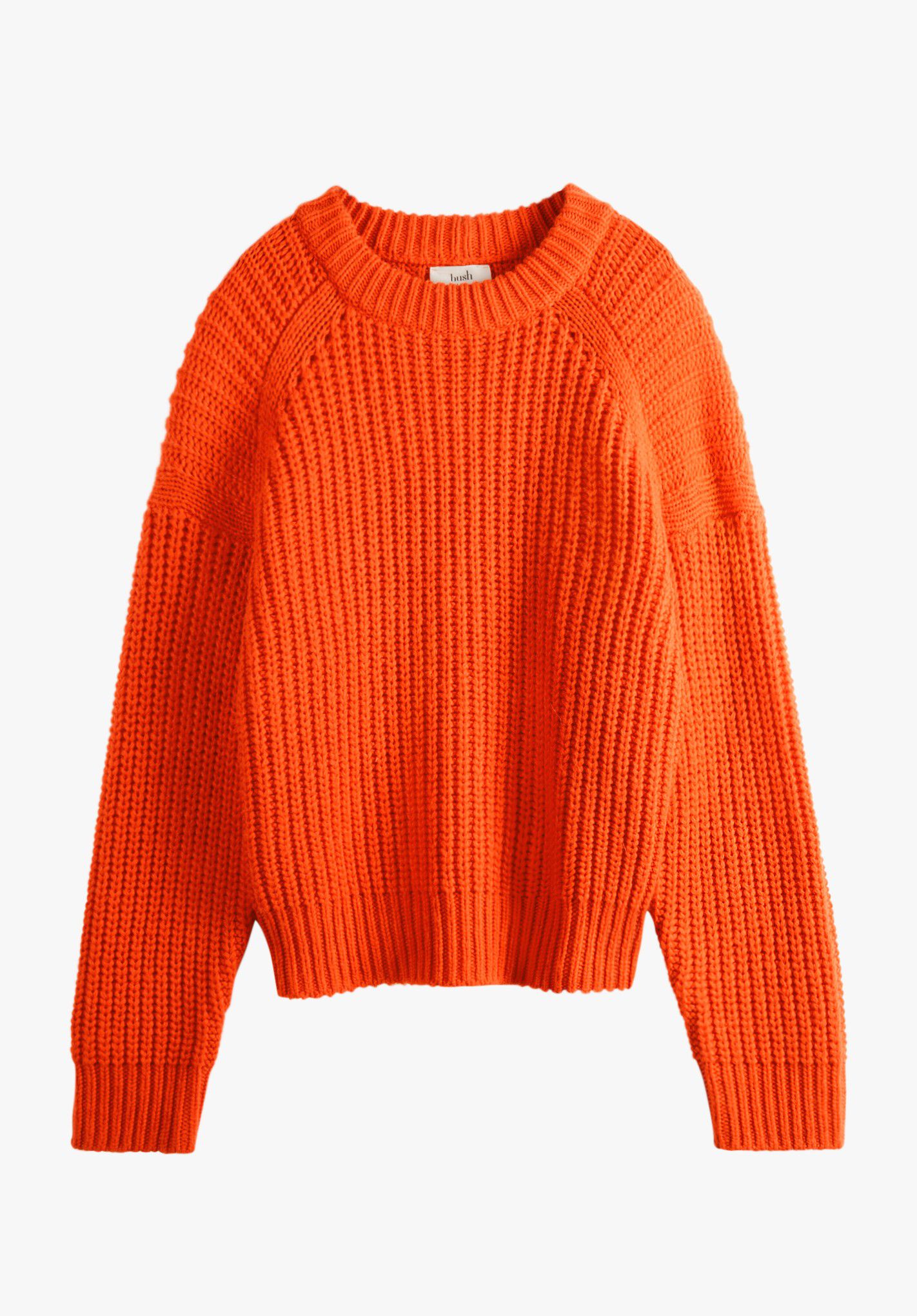 Orange knit jumper outlet