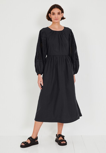 Brielle Embroidered Sleeve Dress