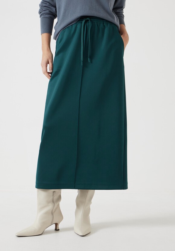 Harrison Pintuck Jersey Skirt