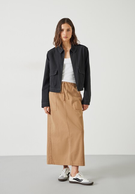 Laurie Zip Up Utility Jacket