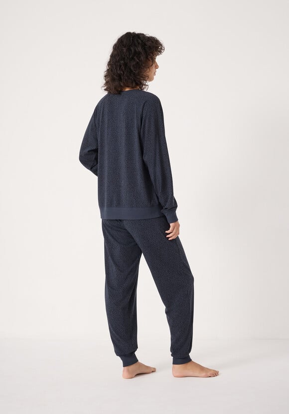 Joelle Jersey Jogger Animal Print Pyjamas
