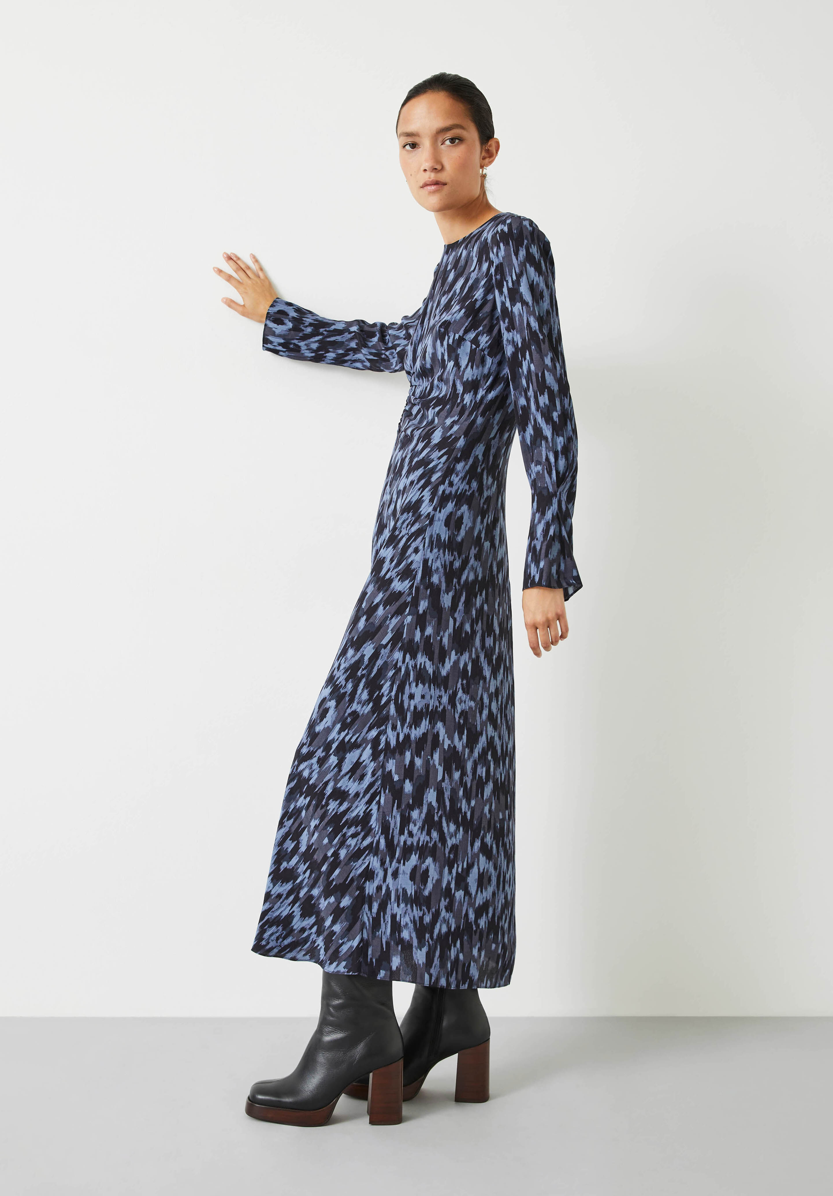 Ikat midi hot sale dress