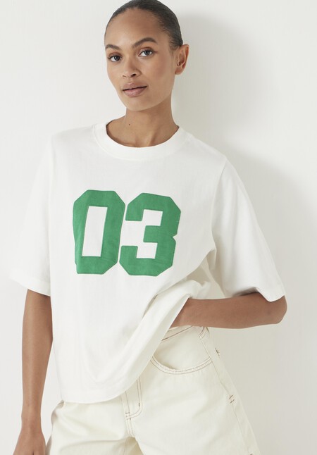 Collegiate Graphic Cotton T-Shirt