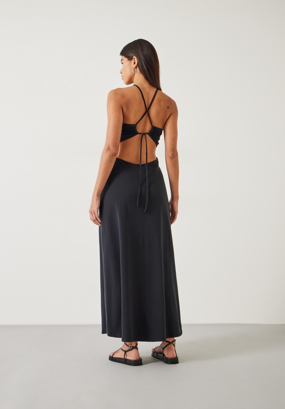 Jemma Cotton Jersey Cut-out Dress