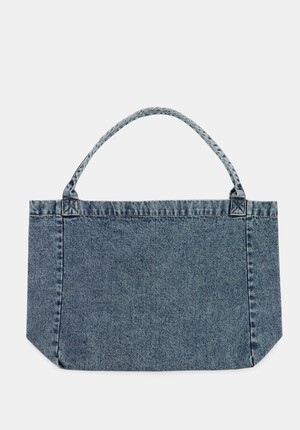 Britney Denim Tote Bag