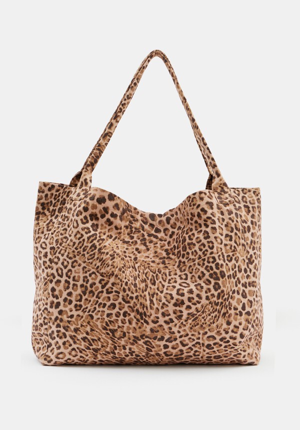 Printed Britney Canvas Tote Bag