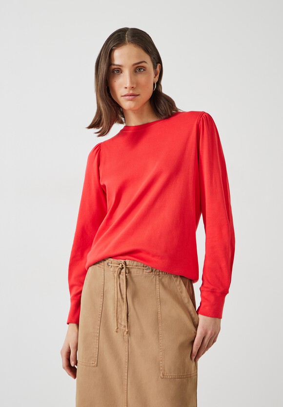 Emily Puff Sleeve Jersey Top
