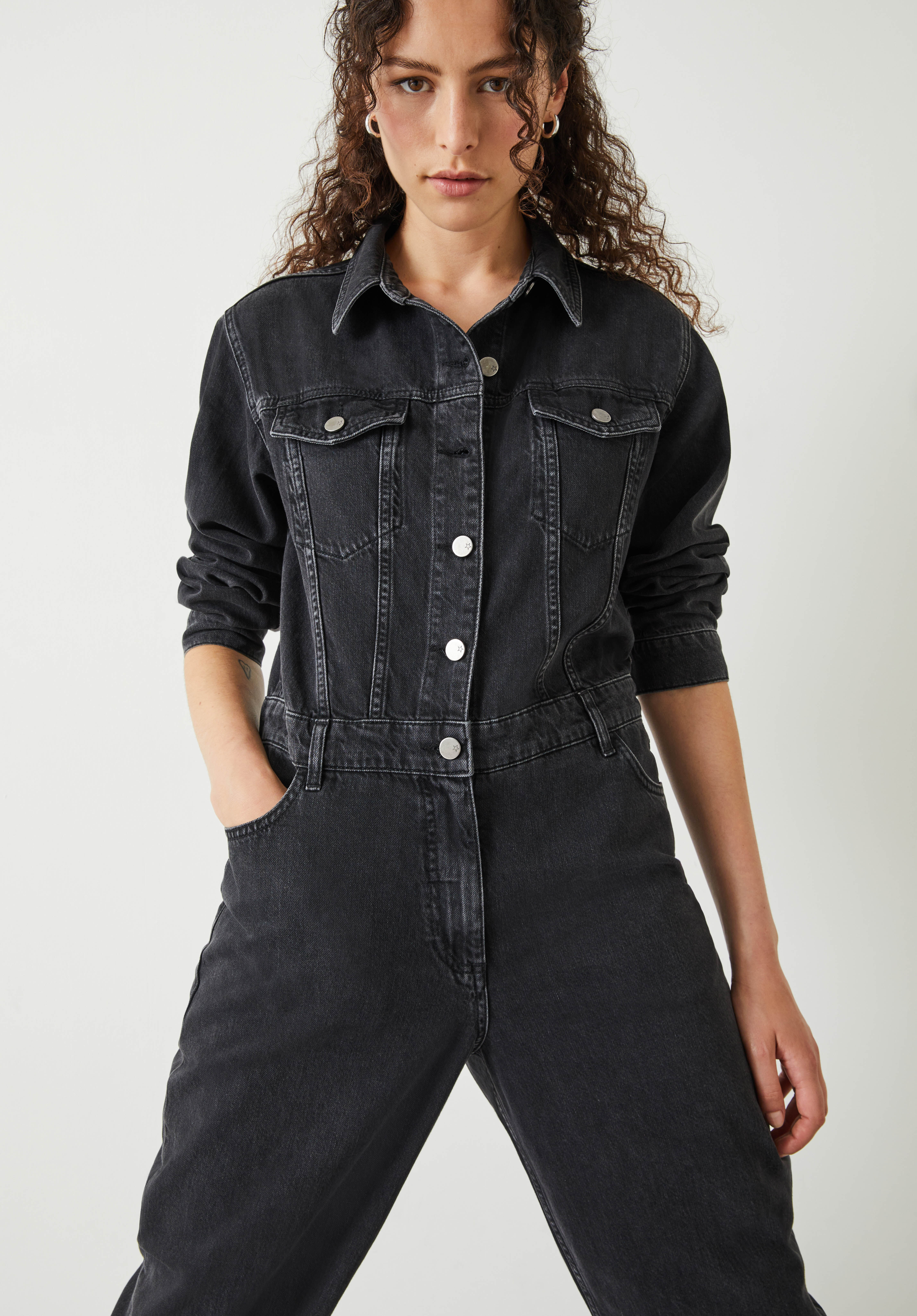 Celia Denim Boilersuit