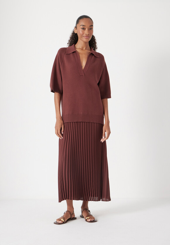 Gabriela Polo Knit Dress