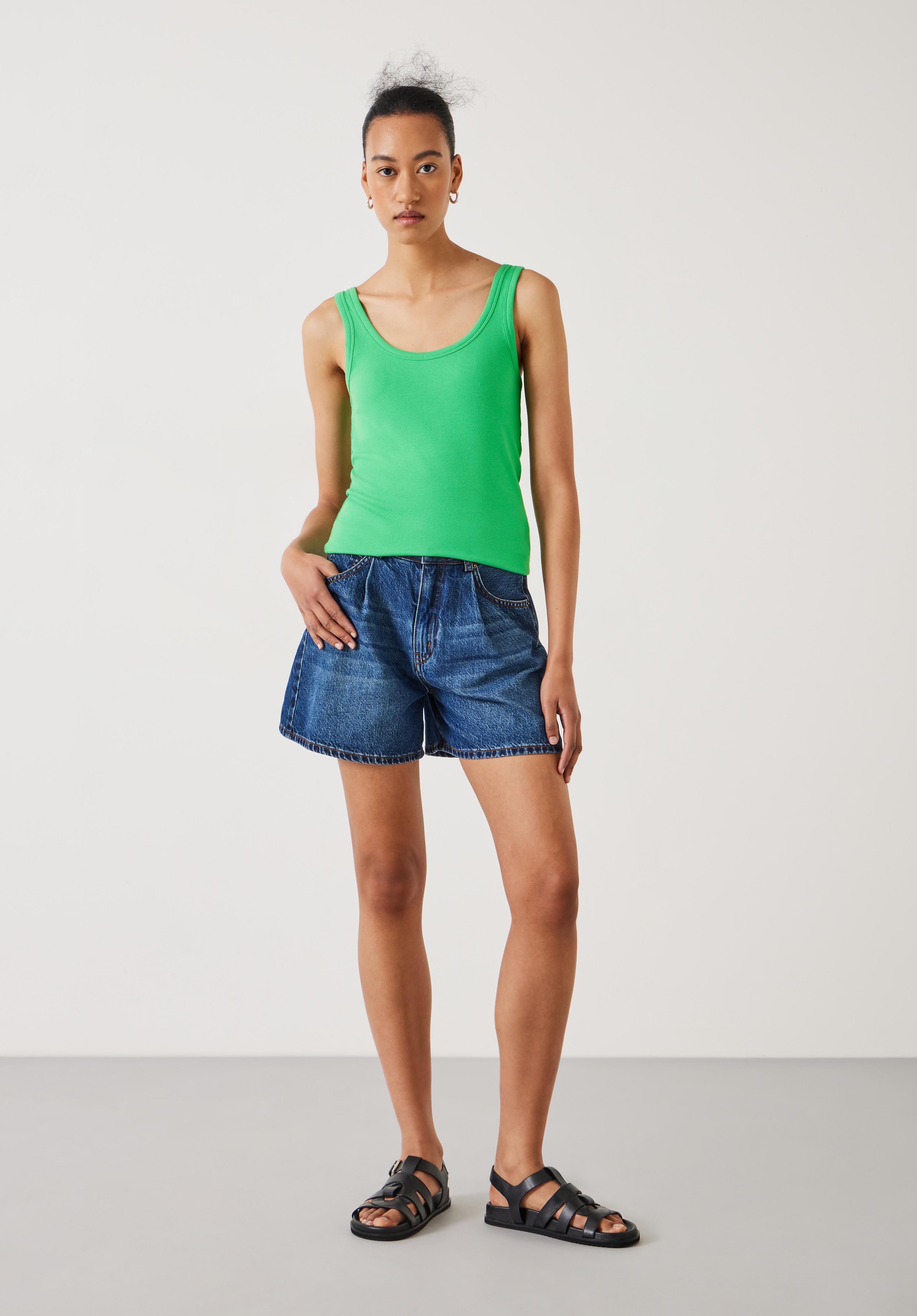 Seth Low Scoop Ribbed Vest