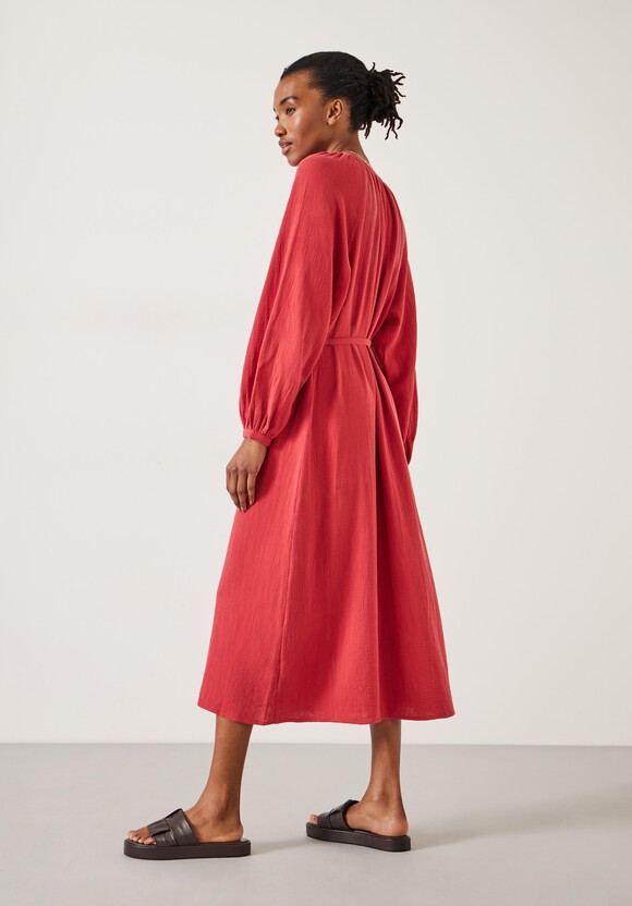Clarice Cotton Cheesecloth Midi Dress