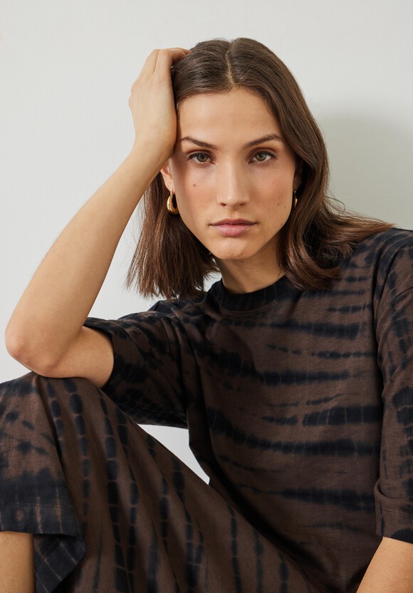 Addie Cotton Relaxed Midi T-Shirt Dress