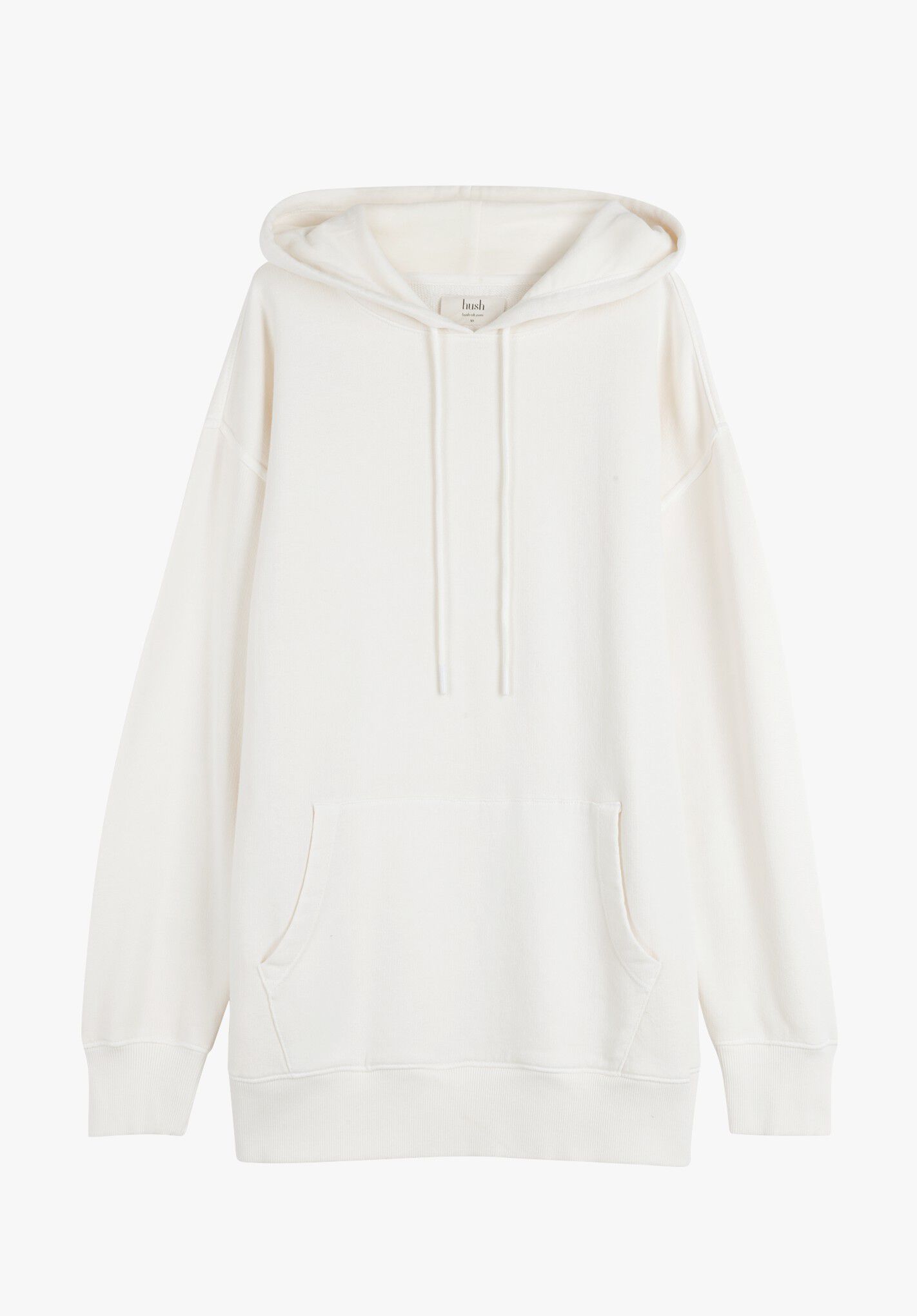 Baggy white hoodie store