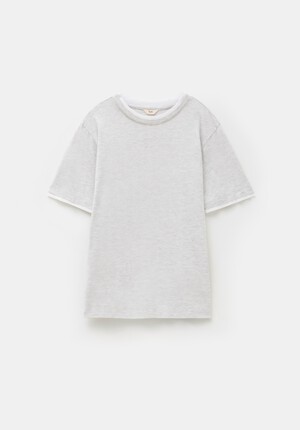 Contrast Layer T-Shirt