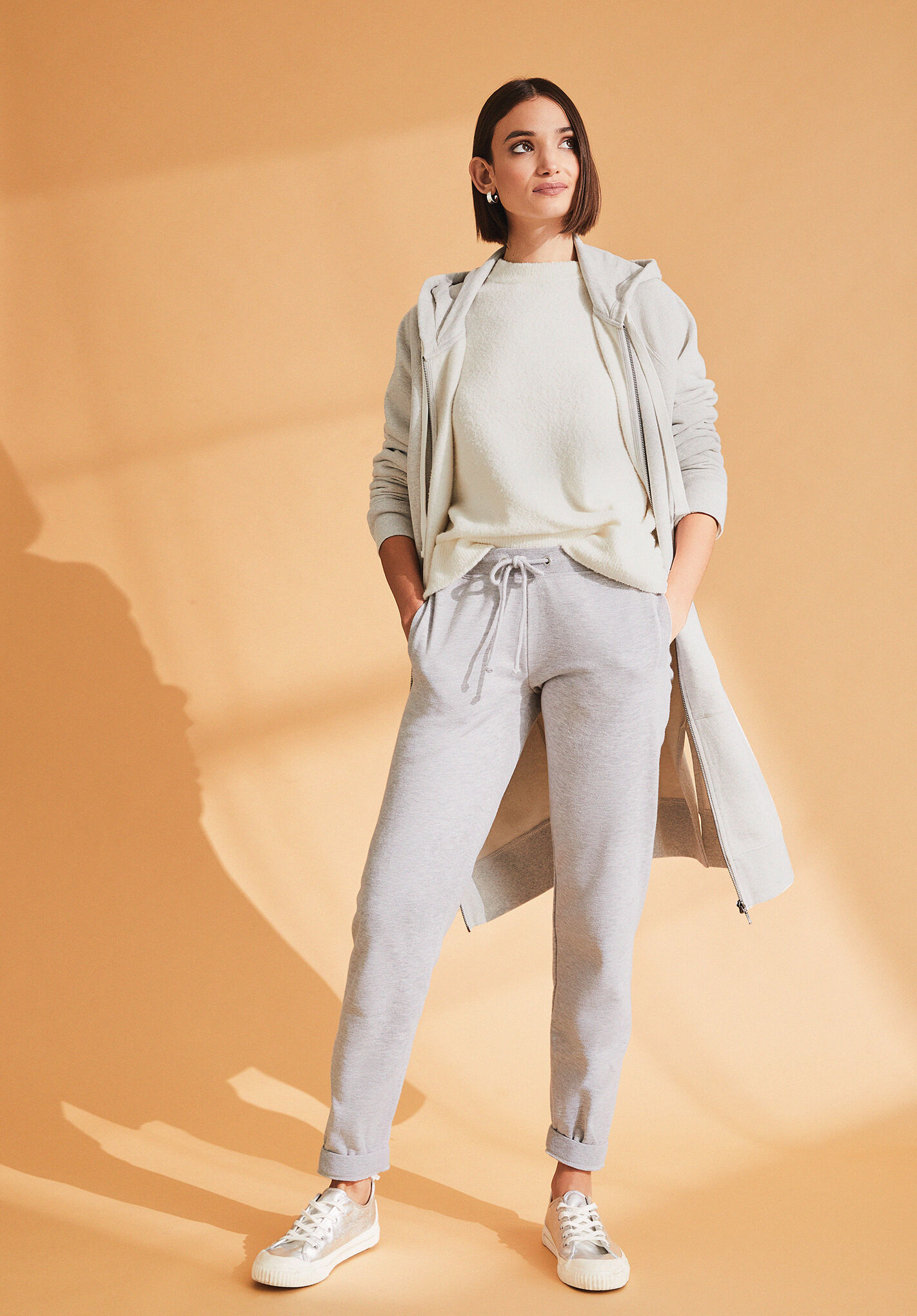 Hush longline hoodie Clearance