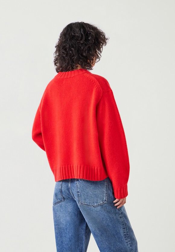 Cora Chunky Cashmere Crew Jumper