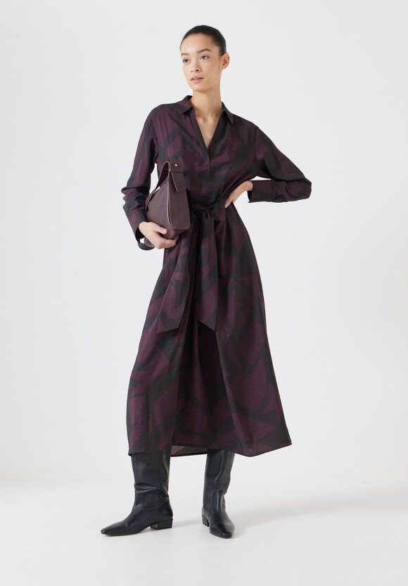 Maya Air Flow Front Tie Maxi Dress