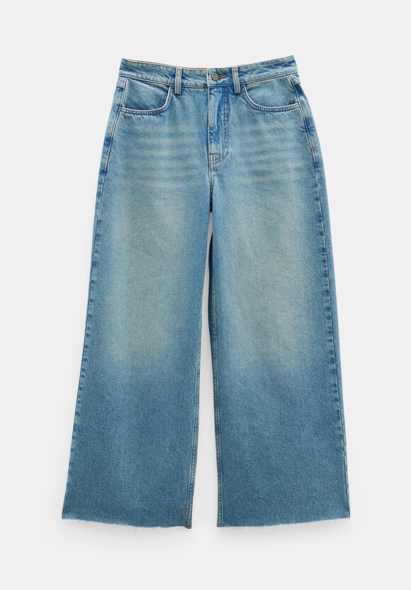 Abi Cropped Wide Leg Jeans