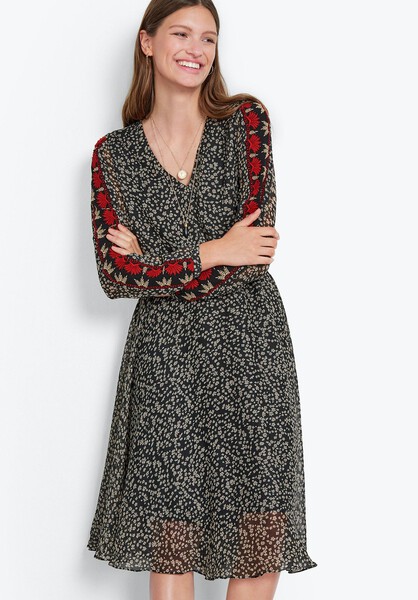 Embroidered Idalia Dress