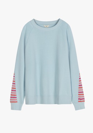 Side Panel Stripe Sweatshirt