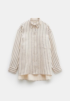 Elysia Stripe Linen Shirt