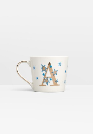 Meadow Initial Ceramic Mug
