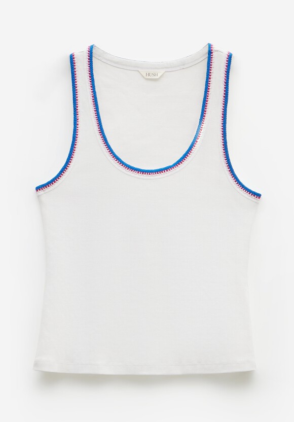 Luisa Crochet Detail Vest