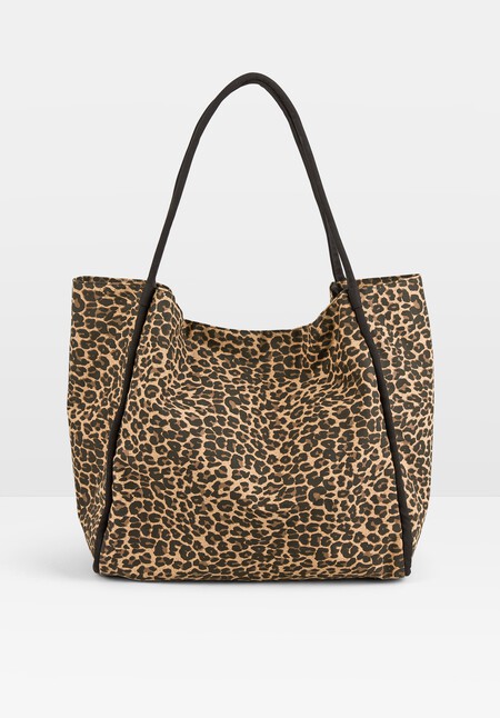 Vero Leopard Tote Bag