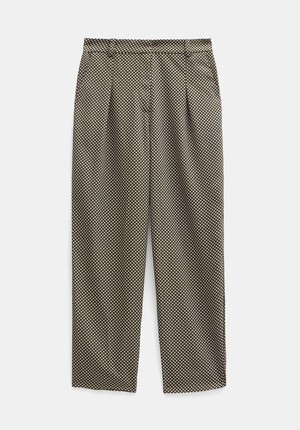 Printed Tapered Trousers
