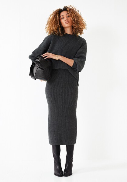 Penny Knitted Midi Skirt