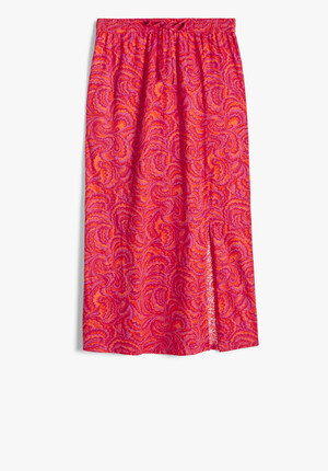 Jay Jersey Midi Skirt