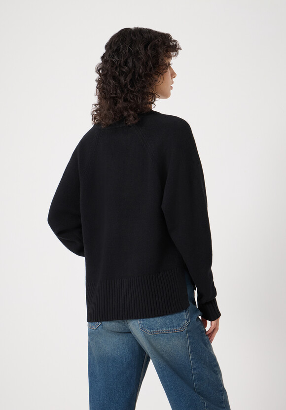Erica Merino Wool V Neck Jumper