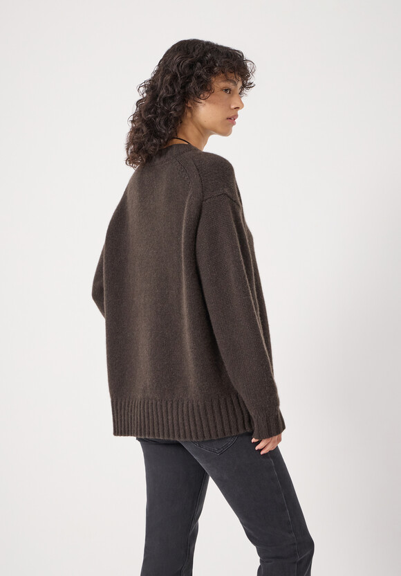 Cora Longline Chunky Cashmere Jumper