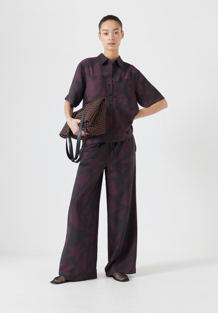 Air Flow Short Sleeve Collared Shirt